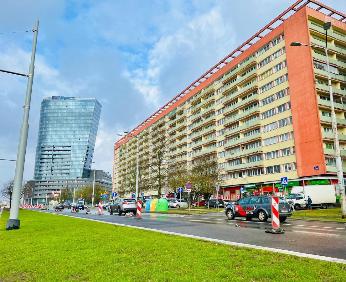 Apartament Centrum Wyzwolenia Szczecin Bagian luar foto
